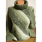 Теплый свитерок, 80%шерсть,20%хлопок.р-р 46-48