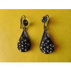 Серьги СССР. Серебро.