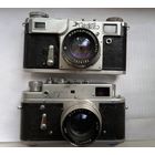 Фотоаппараты Киев и Зоркий 4 ранние, объективы Юпитер-8М,Юпитер-8