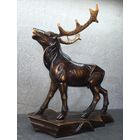 Статуэтка Скульптура Оленя деревянная СССР