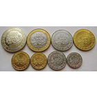 Центральная Африка (BEAC). Набор 8 монет 1, 2, 5, 10, 25, 50, 100, 500 франков 2006 год