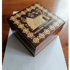 Шкатулка СССР. "Разлив, шалаш В. И. Ленина.