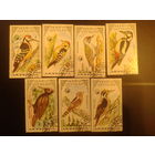 Монголия 1987 Дятлы полная серия