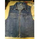 Жилетка джинсовая, р.42