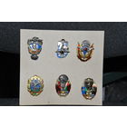 6 знаков по ВДВ одним лотом! состояние  на  супер  фото!