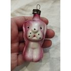 Ёлочная игрушка собачка