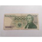 Польша 5000 злотых 1982