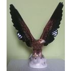 Фарфоровая статуэтка Орёл Германия склейка скол