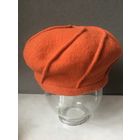 Берет Шерсть цвет терракотовый