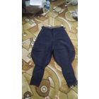 Галифе милиции ссср 50-60годов темносигее