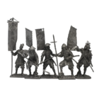 Статуэтки Самураи Оловянный сплав