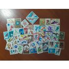 СПОРТ (48 чистых марок СССР)