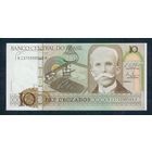 Бразилия 10 Крузадо 1986 год, UNC