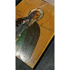 Икона "Пресвятой Симон воложский", 19 век, 13х11см