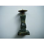 Подсвечник натуральный камень. ФИЛЛИТ