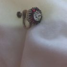 Серьги серебряные "Малинки",клипса винтажная,875*