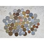 Монеты 65 штук без повторов