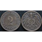 YS: Германия, Рейх, 2 пфеннига 1906D, KM# 16 (1)