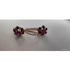 Серьги 875 звезда Харьков позолота