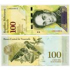 Венесуэла. 100000 / 100 000 боливаров (образца 13.12.2017 года, P100b4, тёмная 100, BCV на ленте, UNC)
