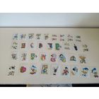 Наклейки Panini DONALD 35 штук лотом