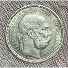 Монета 1 крона 1894 год. Австро-Венгрия. Франц Иосиф I.