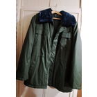 Бушлат зимний зеленый, р.58 (р.182-116-104), новый