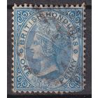 49.BrKCI. Великобритания. Колонии. Британский Гондурас. Стандарт. Виктория. 1884 г. 1P. Mi.#9.