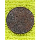 2 гроша 1936 г. без мц. НЕПЛОХОЙ.