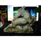 Олень в мраморе.