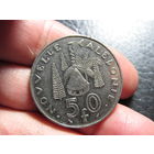 Новая Каледония 50 франков, 1991. С 20 копеек. Распродажа коллекции. Смотрите другие лоты.