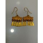 Серьги СССР позолота