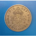 Великобритания 2 шиллинга 1949 год без IND: IMP: