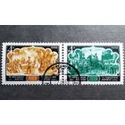 Марки СССР 1966 год Оперное искусство Азербайджана