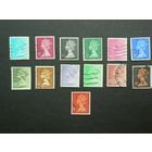 Великобритания 1971. Королева Елизавета II. Полная серия