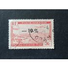 АЛЖИР \1503\ 1947. Самолёт над гаванью Алжира. АВИА. САМОЛЕТ