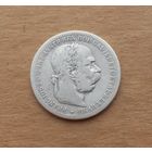 Австро-Венгрия, крона 1899 г. (австрийский тип), серебро 0.835, Франц Иосиф I (1848-1916)