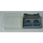 Запонки и зажим для галстука в коробочке.