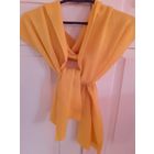 Шарф желтый