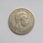 2 марки. 1902 г. 900 пр., Германия.Пруссия Вильгельм 2 .