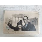 Автограф Мэри Пикфорд и Дугласа Фербенкса. АВТОГРАФЫ на открытке