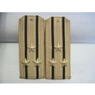 Погоны капитана 1 ранга ВМФ СССР.