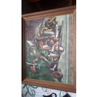 Большая картина "ГРИБЫ"