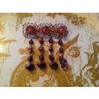 Брошь с подвесками Германия винтаж Скидка !