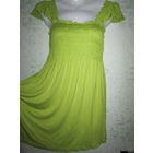 Туника ярко-салатового цвета, р.L