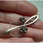 Брошь. Серебро.