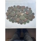 Медные царские монеты 75нт