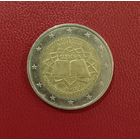 Германия. 2 евро 2007 D. 50 лет подписания Римского договора. Торг!
