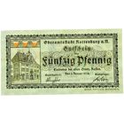 РАСПРОДАЖА!!! - ГЕРМАНИЯ РОТЕНБУРГ-над-ТАУБЕРОМ (БАВАРИЯ) 50 пфеннигов 1918 год "первый сюжет" - UNC!