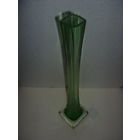 Старая Ваза Берц Зелёное Стекло